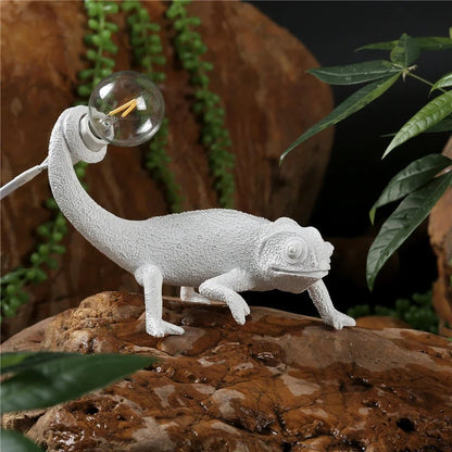 Lampe Lézard en Résine – Déco Originale et Lumineuse