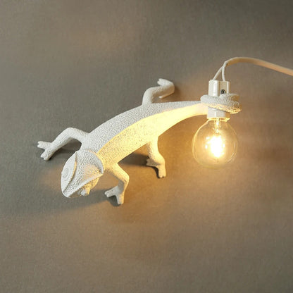 Lampe Lézard en Résine – Déco Originale et Lumineuse