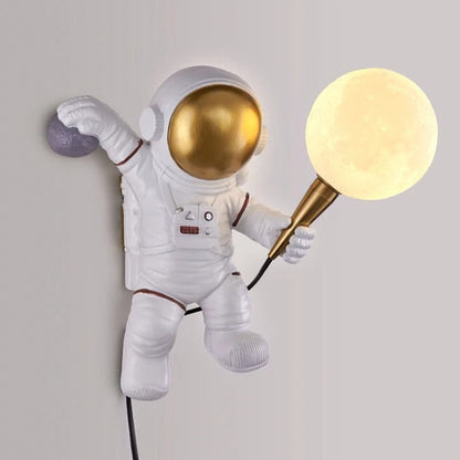 Lampe Astronaute – Veilleuse Décorative Lune et Espace