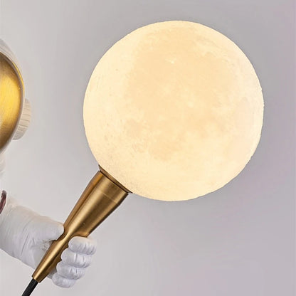 Lampe Astronaute – Veilleuse Décorative Lune et Espace