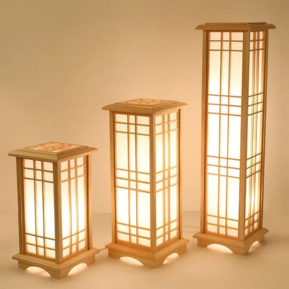 Lampe en Bambou Naturel – Lumière Douce et Design Zen