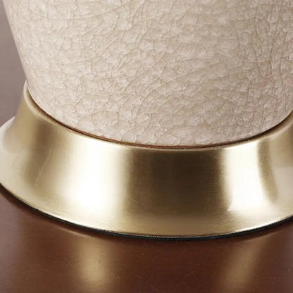Lampe Céramique Orientale – Crème ou Bleue