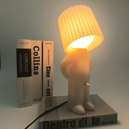Lampe de chevet enfant personnage avec abat-jour coloré