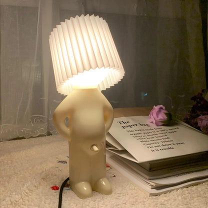 Lampe de chevet enfant personnage avec abat-jour coloré