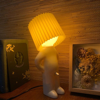 Lampe de chevet enfant personnage avec abat-jour coloré