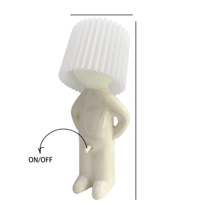 Lampe de chevet enfant personnage avec abat-jour coloré