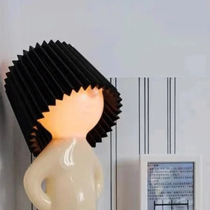 Lampe de chevet enfant personnage avec abat-jour coloré