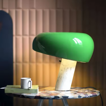 Lampe Champignon en Marbre – Design Élégant