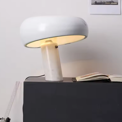 Lampe Champignon en Marbre – Design Élégant