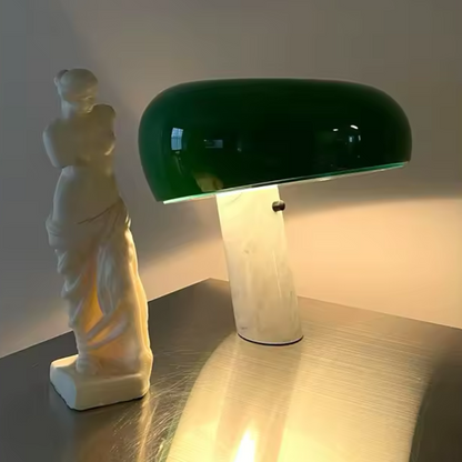 Lampe Champignon en Marbre – Design Élégant