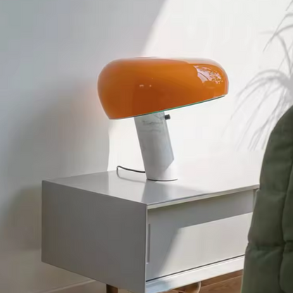 Lampe Champignon en Marbre – Design Élégant