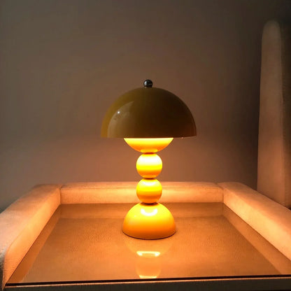 Lampe de chevet champignon au style nordique