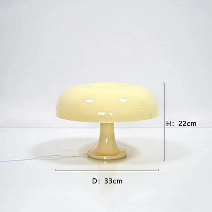 Lampe Champignon Vintage – Décoration Rétro Colorée