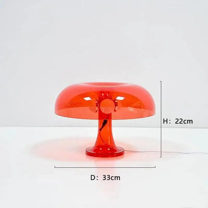 Lampe Champignon Vintage – Décoration Rétro Colorée