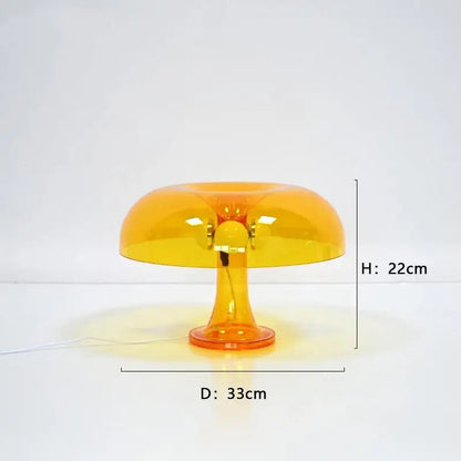 Lampe Champignon Vintage – Décoration Rétro Colorée