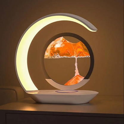 Lampe de chevet avec chargeur à induction intégré