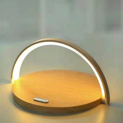 Lampe de chevet avec chargeur à induction intégré