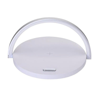 Lampe de chevet avec chargeur à induction intégré