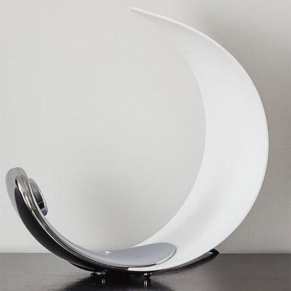Lampe de Chevet Tactile Design Lune en Aluminium