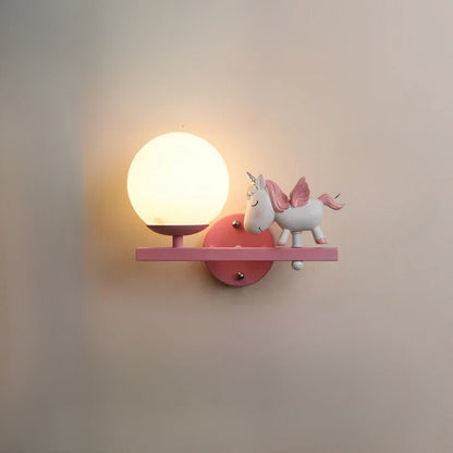 Lampe de chevet licorne pour chambre d'enfant