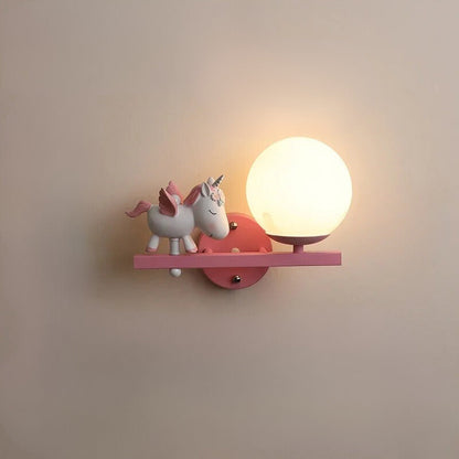 Lampe de chevet licorne pour chambre d'enfant