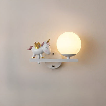 Lampe de chevet licorne pour chambre d'enfant