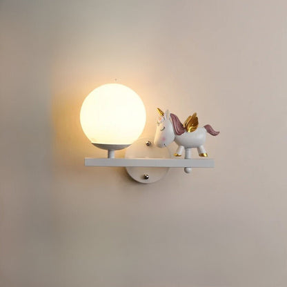 Lampe de chevet licorne pour chambre d'enfant