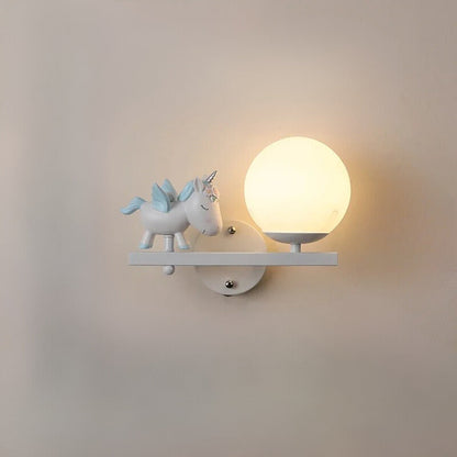 Lampe de chevet licorne pour chambre d'enfant