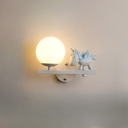 Lampe de chevet licorne pour chambre d'enfant
