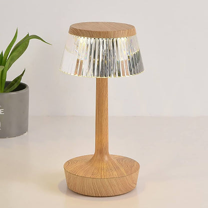 Lampe de Chevet Cristal Tactile Rechargeable Sans Fil