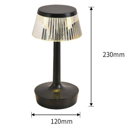 Lampe de Chevet Cristal Tactile Rechargeable Sans Fil