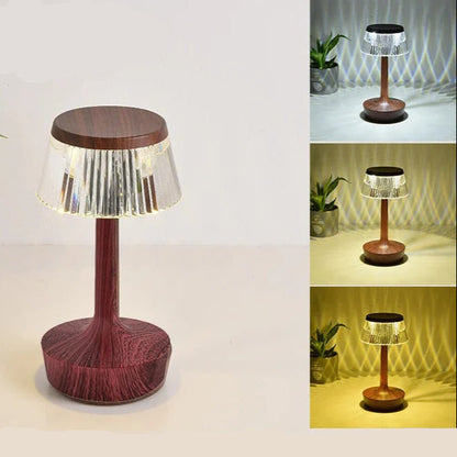 Lampe de Chevet Cristal Tactile Rechargeable Sans Fil