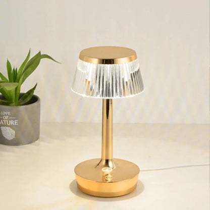 Lampe de Chevet Cristal Tactile Rechargeable Sans Fil