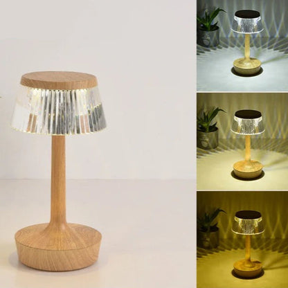 Lampe de Chevet Cristal Tactile Rechargeable Sans Fil