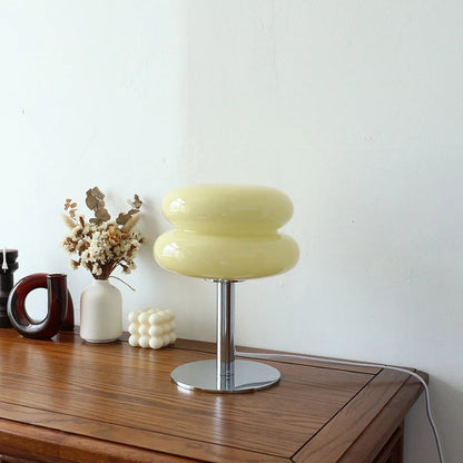 Lampe de Chevet Design en Verre et Métal – Plusieurs Coloris