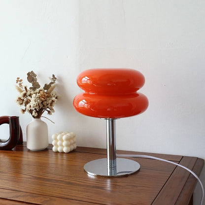 Lampe de Chevet Design en Verre et Métal – Plusieurs Coloris