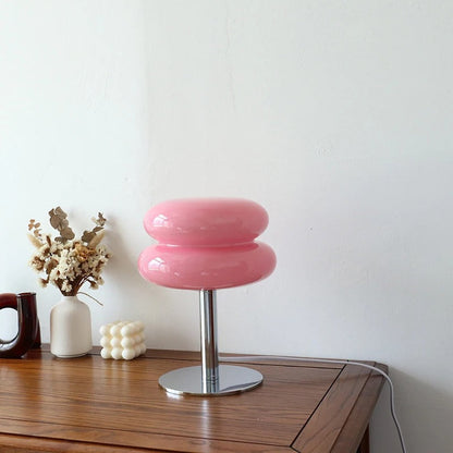Lampe de Chevet Design en Verre et Métal – Plusieurs Coloris