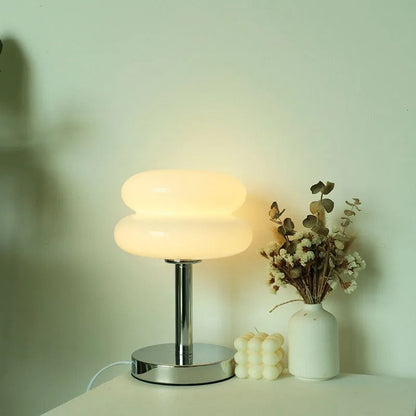 Lampe de Chevet Design en Verre et Métal – Plusieurs Coloris