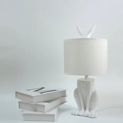 Lampe de Chevet Animaux Dorée, Argentée, Noire ou Blanche
