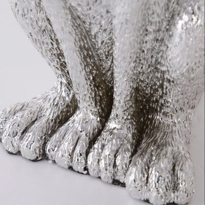 Lampe de Chevet Animaux Dorée, Argentée, Noire ou Blanche