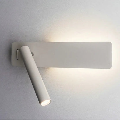 Lampe de Chevet avec Liseuse en Métal – Bras Ajustable
