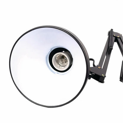 Lampe de chevet à pince avec bras articulé