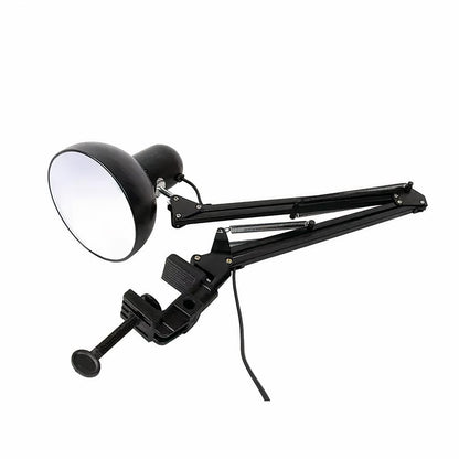 Lampe de chevet à pince avec bras articulé