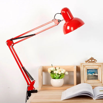 Lampe de chevet à pince avec bras articulé