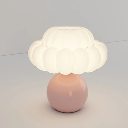 Lampe de Chevet Minimaliste – Pied Blanc ou Rose