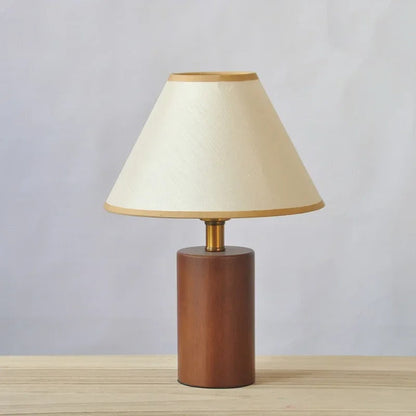 Lampe de Chevet Bois et Blanc – Design Naturel et Épuré
