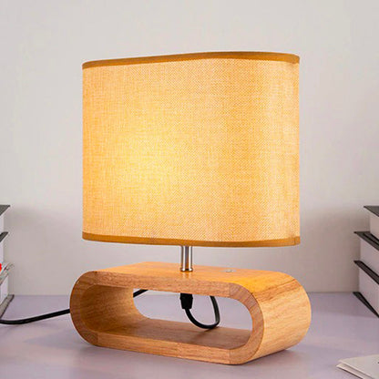 Lampe de Chevet en Bois – Design Scandinave Naturel