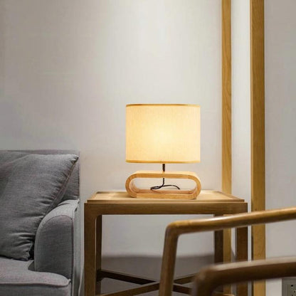 Lampe de Chevet en Bois – Design Scandinave Naturel