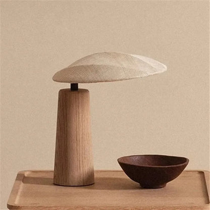 Lampe de Chevet en Bois Style Scandinave