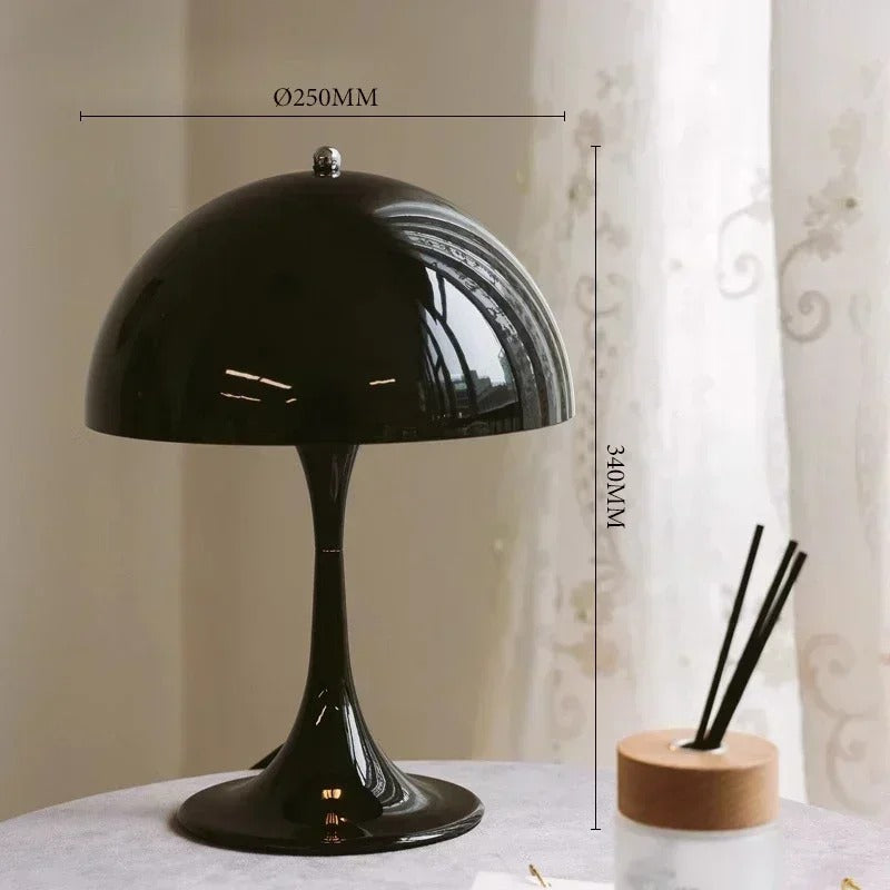 Lampe de Chevet Design Champignon en Métal
